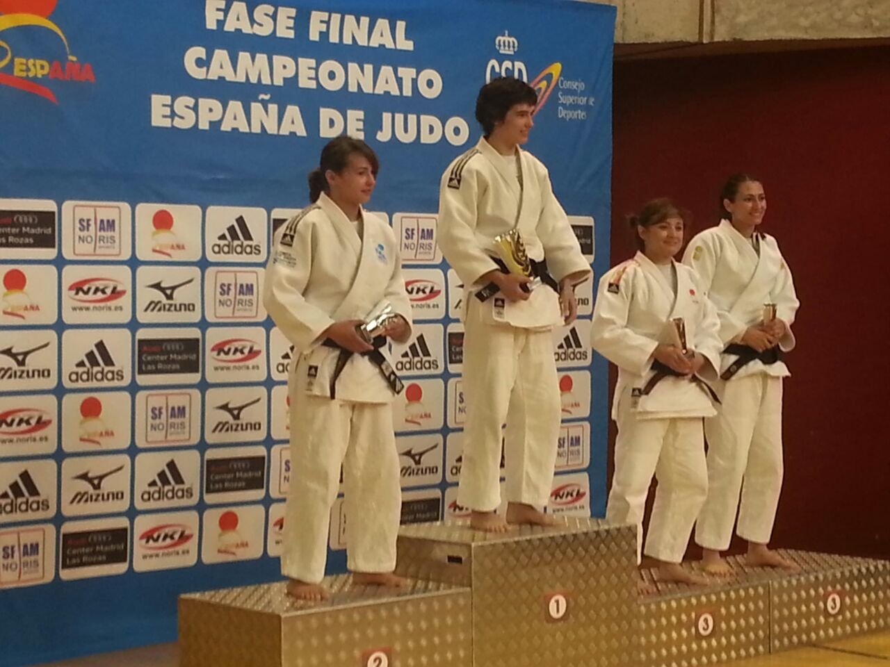 Oro y 2 Bronces para los Navarros en el Campeonato de España de Judo Absoluto. MAS FOTOS.